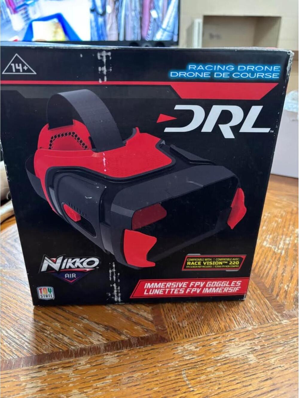 DRL Nikko Air Immersive FPV Goggles Racing Drone VR Headset